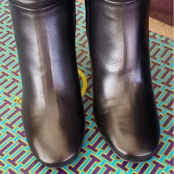 NIB Tory Burch Leather Bowie Over The Knee Boots - Picture 14 of 15